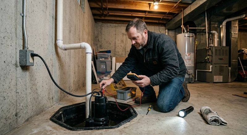 Basement Sump Pump Service in Warwick, RI