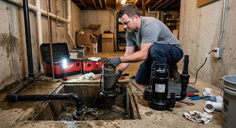 Basement Sump Pump Service in Mobile, AL