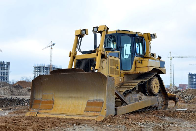 Bulldozer Clearing in Katy, TX