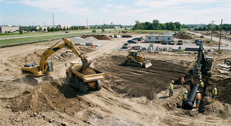 Commercial Land Preparation in Marietta, GA