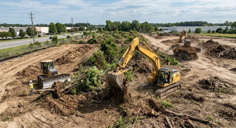 Commercial Property Clearing in Marietta, GA