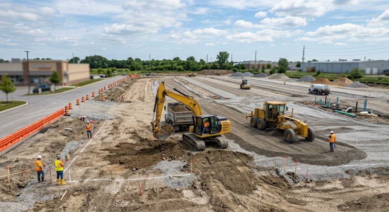Commercial Site Preparation in Atlanta, GA