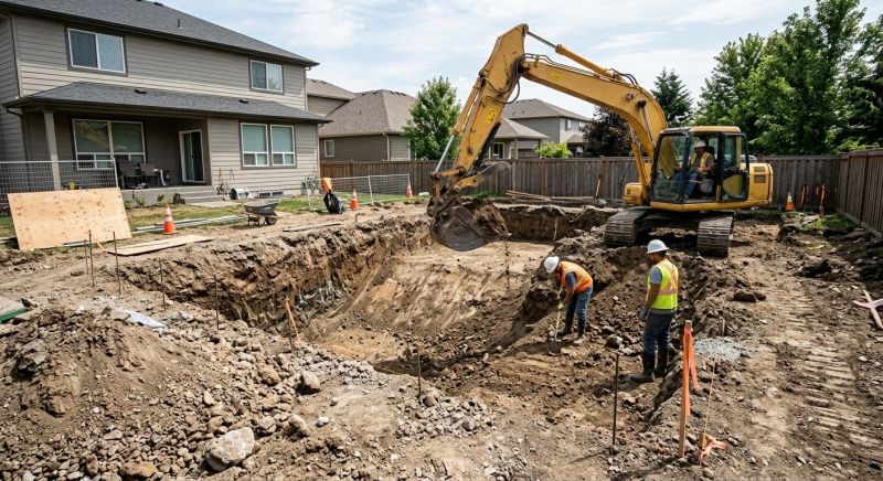 Construction Excavation in Houston, TX