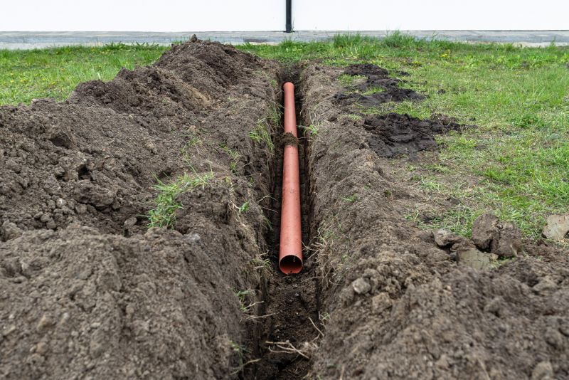 Drainage Trench Installation in Atlanta, GA