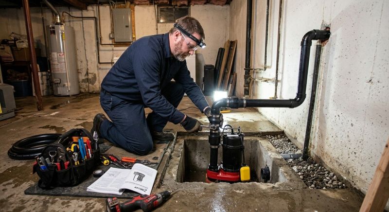 Ejector Pump Installation in Tuscaloosa, AL