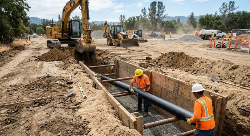 Electrical Line Trenching in Salt Lake City, UT