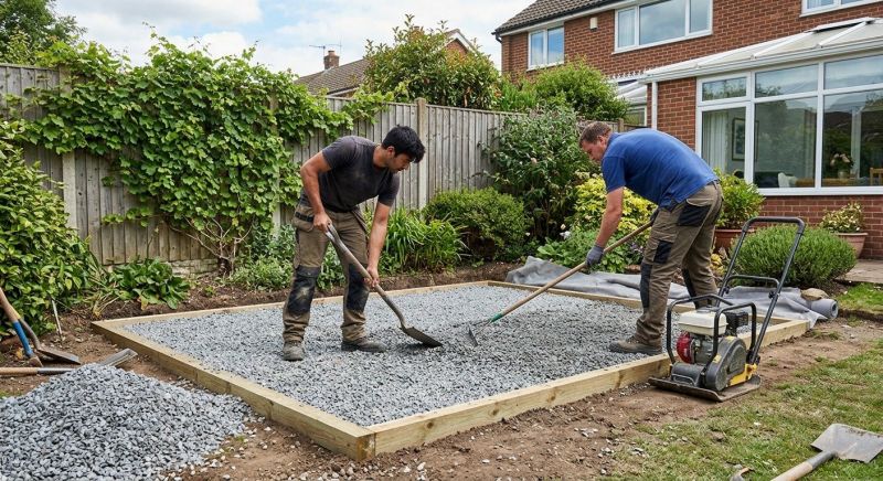 Gravel Patio Installation in Waldorf, MD