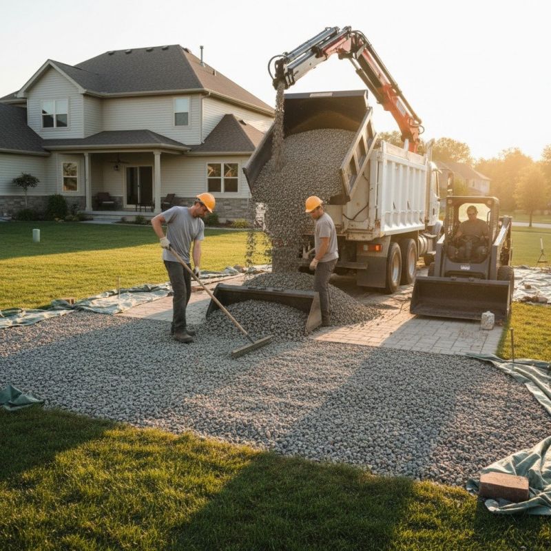 Gravel Pouring in Calvert County, MD