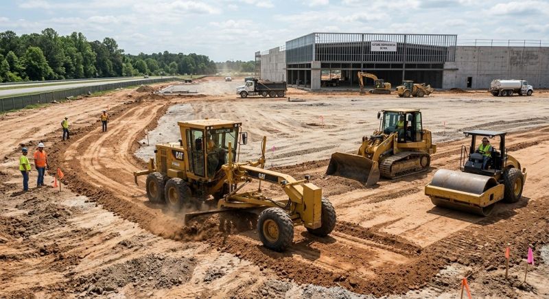 Parking Lot Leveling in Pearland, TX