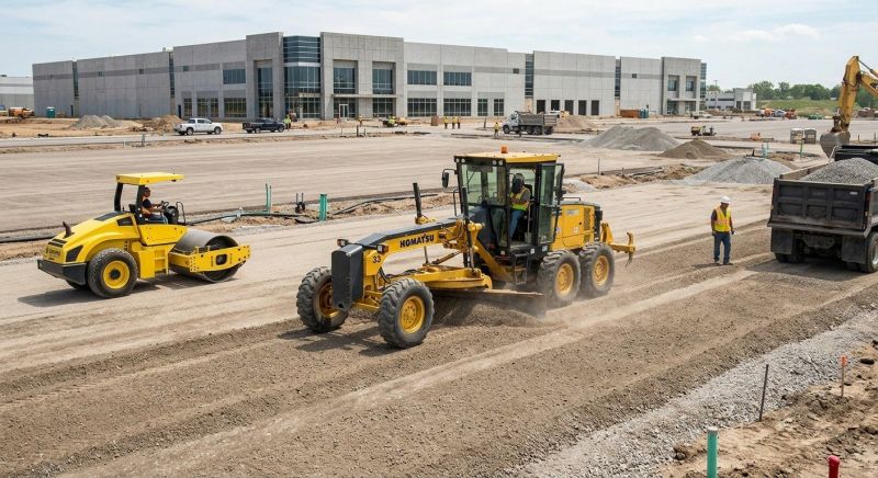Parking Lot Leveling in Marietta, GA