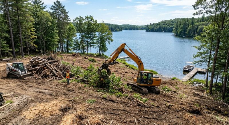 Pool Land Clearing in Atlanta, GA